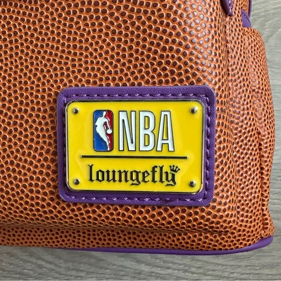 ? Loungefly NBA Los Angeles Lakers Basketball Logo Vegan  display picture 1